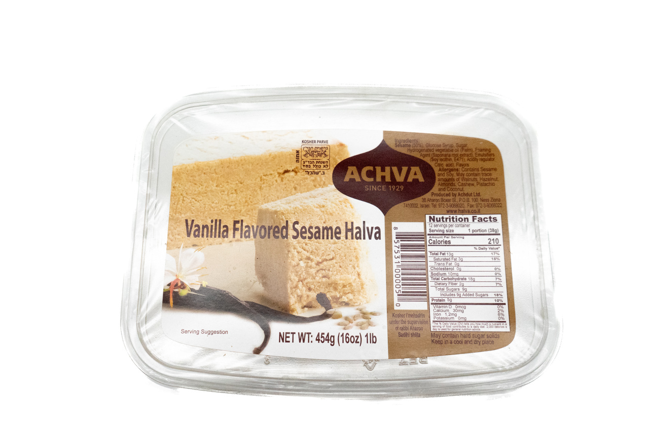 Halva mit Vanille Geschmack