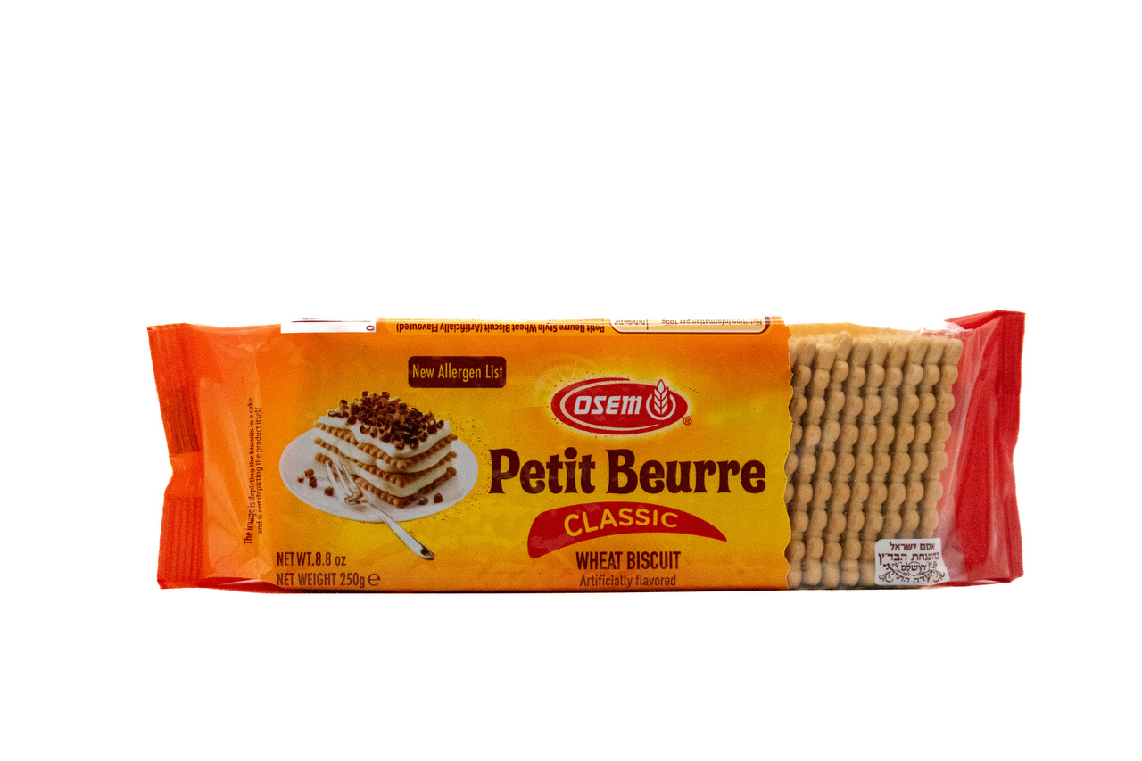 Bisquits Petit Beurre mit Vanille Geschmack